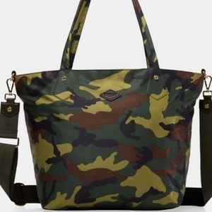 nwot MZ Wallace Green Camo Soho Tote & Crossbody Bag